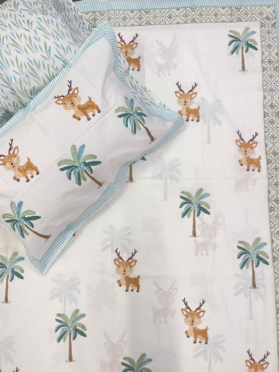 Kids Cotton Percale Bedsheet