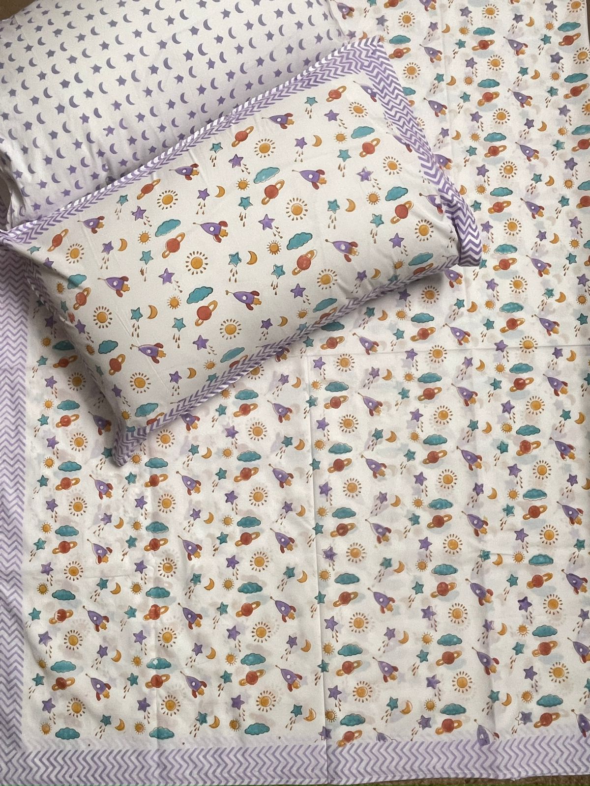 Kids Cotton Percale Bedsheet