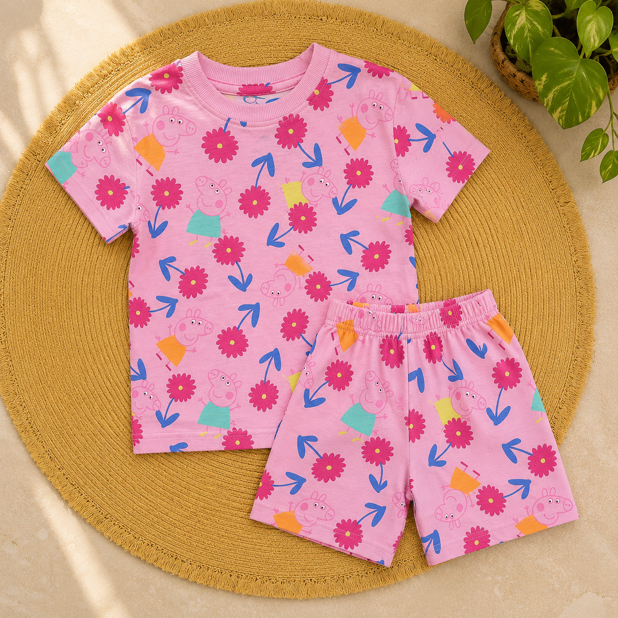 Kids Oversized Pure cotton coord set