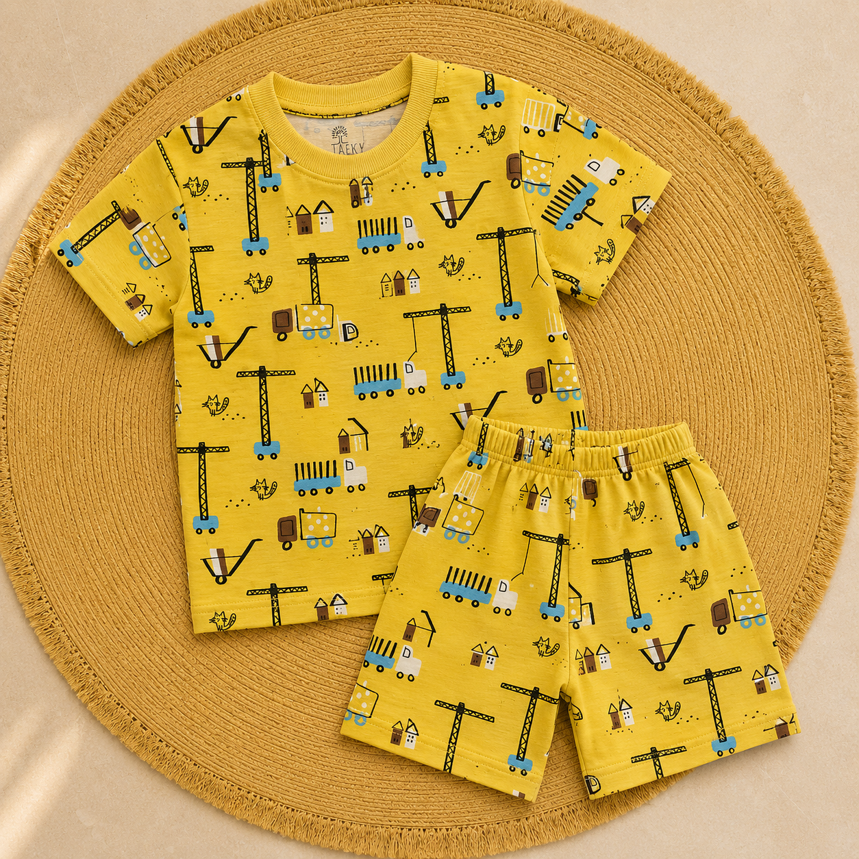 Kids Oversized Pure cotton coord set