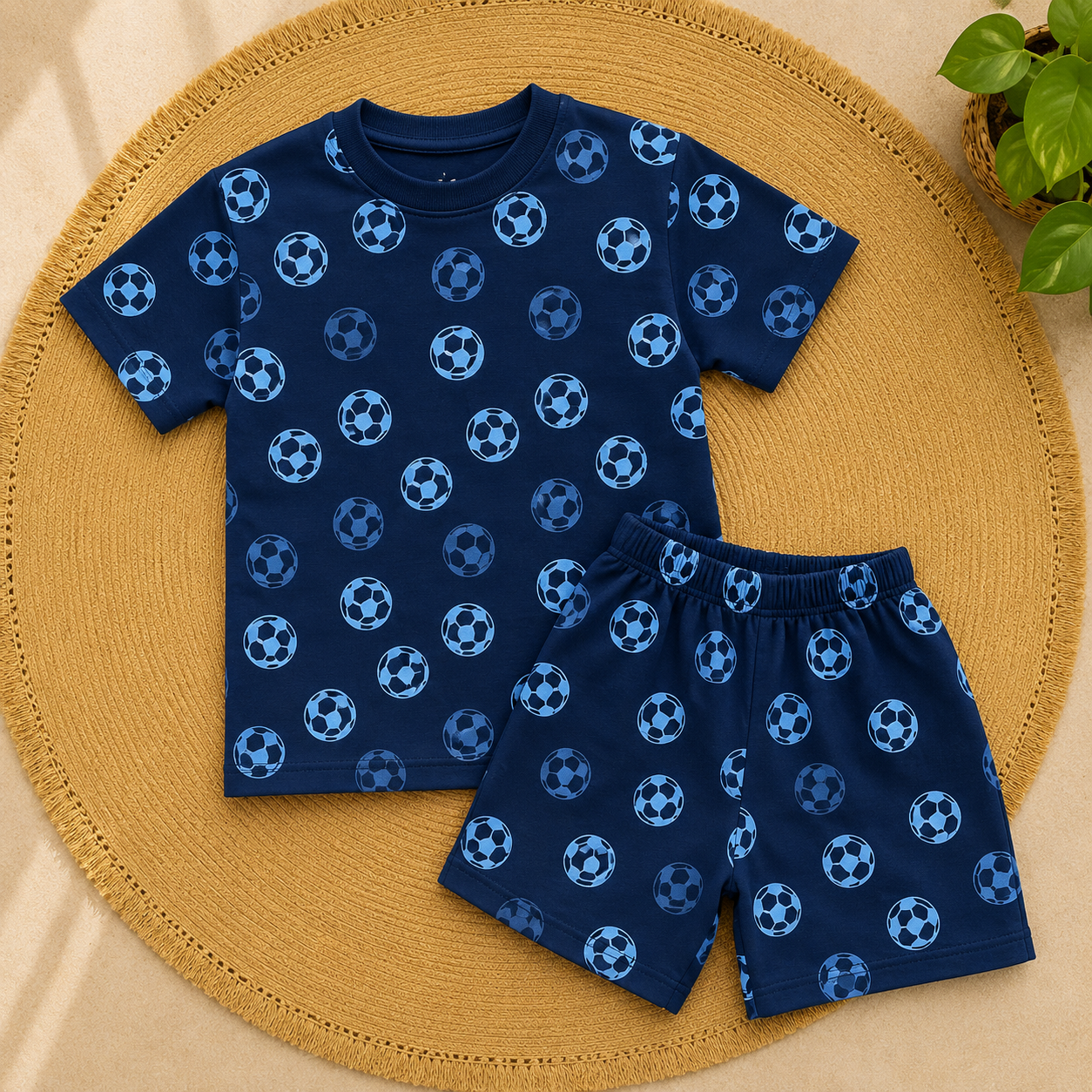 Kids Oversized Pure cotton coord set