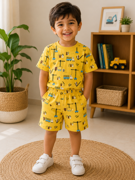 Kids Oversized Pure cotton coord set