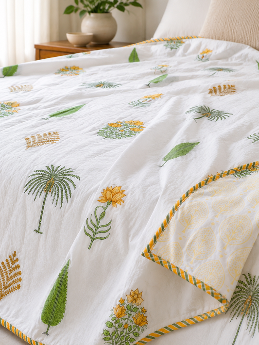 Cotton Mulmul Dohar - Single (60x90in)