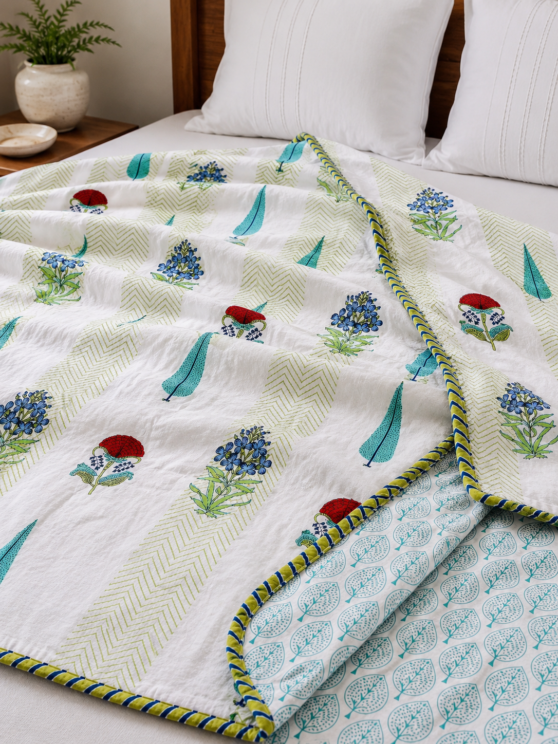 Cotton Mulmul Dohar - Single (60x90in)