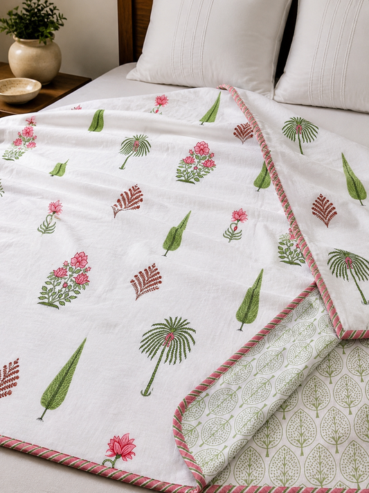 Cotton Mulmul Dohar - Single (60x90in)