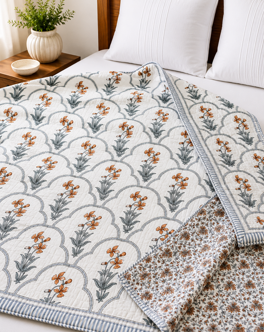 Cotton Mulmul Dohar - Single (60x90in)