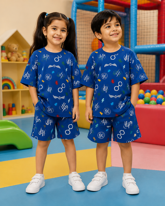 Kids Oversized Pure cotton coord set