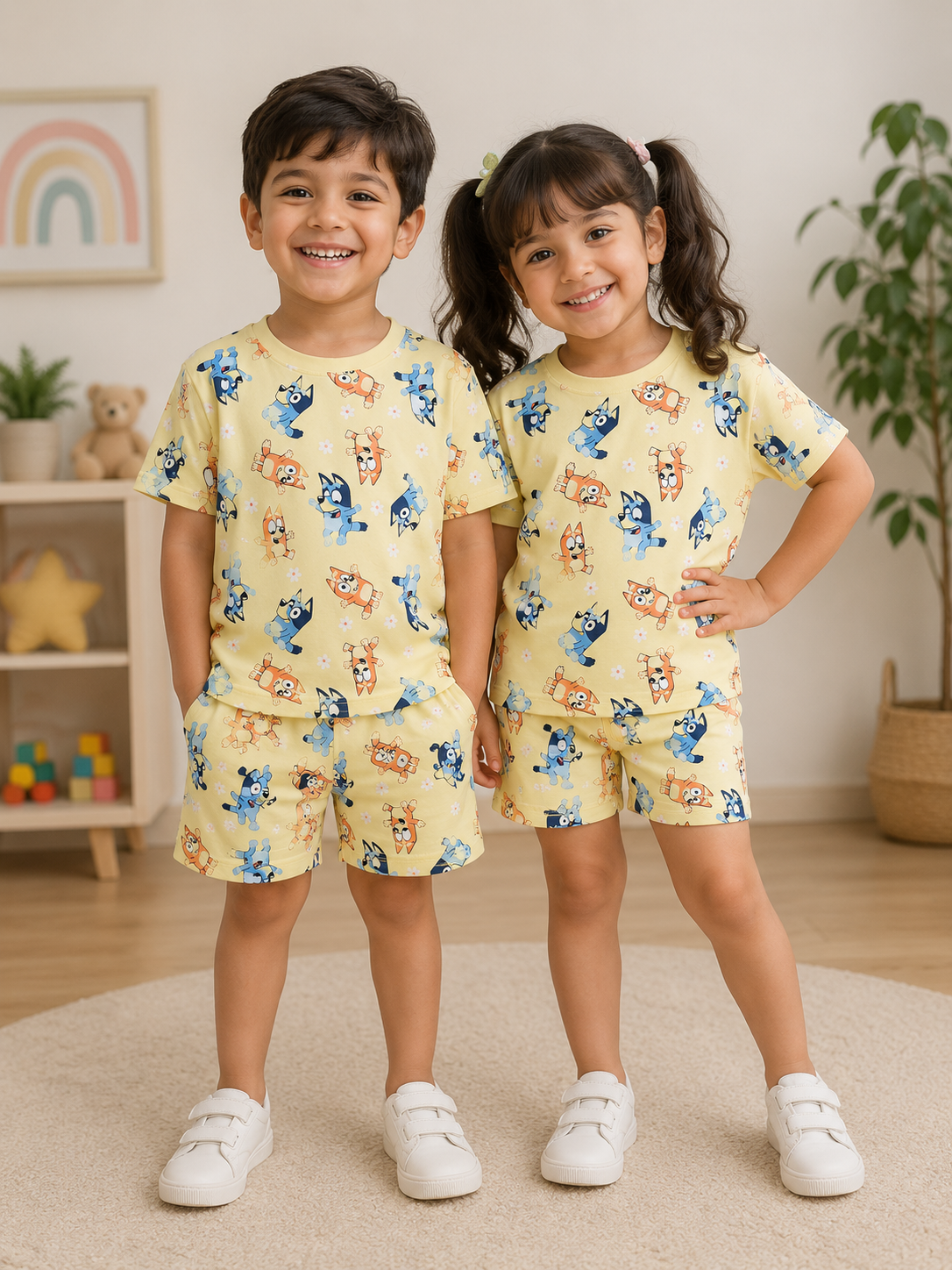 Kids Oversized Pure cotton coord set
